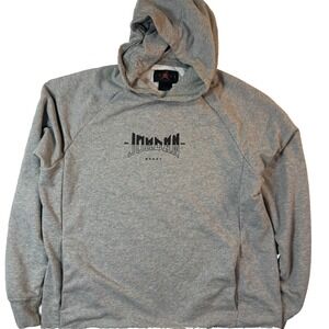 Nike Jordan Hoodie Mens Medium Gray Dri-FIT Sport Jumpman‎ Pullover Streetwear